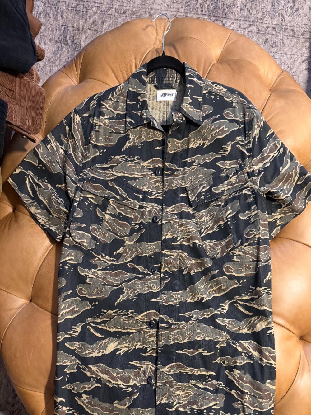 Taylor Stitch Jungle Shirt — Tiger Camo